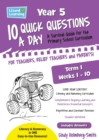 Image for Lizard Learning 10 Quick Questions A Day Year 5 Term 1
