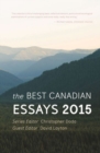 Image for Best Canadian essays 2015