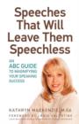 Image for Speeches That Will Leave Them Speechless : An ABC Guide to Magnifying Your Speaking Success