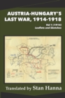 Image for Austria-Hungary&#39;s Last War, 1914-1918 Vol 1 (1914) : Leaflets and Sketches