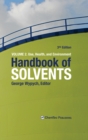 Image for Handbook of solvents.: (Use, health, and environment)