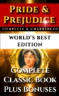 Image for Pride and Prejudice - World&#39;s Best Edition: The Complete and Unabridged Classic Period Romance Plus Bonus Material