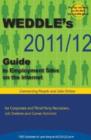 Image for WEDDLE&#39;s 2011/12 Guide to Employment Sites on the Internet