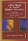 Image for A Handbook of Content Literacy Strategies : 125 Practical Reading and Writing Ideas