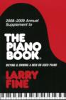 Image for Annual Supplement to &#39;The Piano Book&#39;