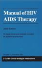 Image for Manual of HIV AIDS Therapy