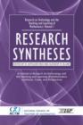 Image for Research on technology in the teaching and learning of mathematics  : syntheses and perspectives
