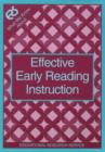 Image for What We Know About : Effective Early Reading Instruction