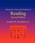 Image for Manual for Tutors and Teachers of Reading