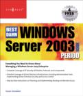 Image for The Best Damn Windows Server 2003 Book Period