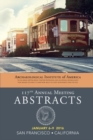 Image for Archaeological Institute of America 117th Annual Meeting Abstracts, Volume 39