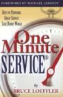 Image for &quot;One Minute Service&quot; : Keys to Providing Great Service Like Disney World
