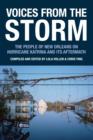 Image for Voices from the storm  : the people of New Orleans on Hurrican Katrina and its aftermath