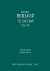 Image for Te Deum, Op.22 : Vocal score