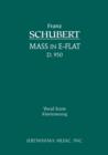 Image for Mass in E-flat, D.950 : Vocal score