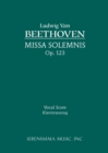Image for Missa Solemnis, Op.123 : Vocal score