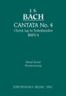 Image for Christ lag in Todesbanden, BWV 4 : Vocal score