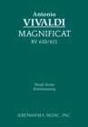 Image for Magnificat, RV 610/611 : Vocal score