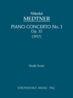 Image for Piano Concerto No.1, Op.33 : Study score