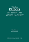 Image for The Seven Last Words of Christ : Vocal score