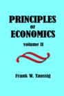 Image for Principles of Economics, Volume II.