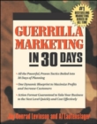 Image for Guerrilla marketing in 30 days