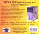 Image for HIPAA 3B Psychotherapy and Country Doctors
