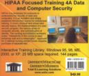 Image for HIPAA Focused Training : No. 4A : Data and Computer Security