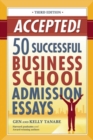 Image for Accepted! : 50 Successful Business School Admission Essays: 3rd Edition