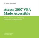 Image for Access 2007 VBA Made Accessible