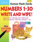 Image for Numbers 1-30 Write &amp; Wipe Flash Cards