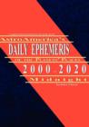 Image for AstroAmerica&#39;s Daily Ephemeris 2000-2020 Midnight