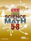 Image for Activities Linking Science With Math, 5-8