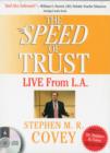 Image for The Speed of Trust: Live from L.A.