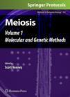 Image for Meiosis : Volume 1, Molecular and Genetic Methods