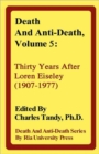 Image for Death and Anti-Death, Volume 5 : Thirty Years After Loren Eiseley (1907-1977)