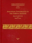 Image for CUSAS 04 : Analytical Concordance to the Garsana Archives