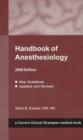 Image for Handbook of Anesthesiology