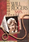 Image for Will Rogers Says . . .