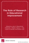 Image for The Role of Research in Educational Improvement