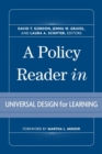 Image for A Policy Reader in Universal Design for Learning