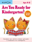 Image for Are You Ready for Kindergarten? Verbal Skills