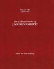 Image for The Collected Works of J.Krishnamurti  - Volume VIII 1953-1955 : What are You Seeking?