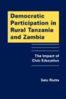 Image for Democratic Participation in Rural Tanzania and Zambia