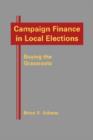 Image for Campaign Finance in Local Elections