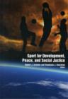 Image for Sport for Development, Peace &amp; Social Justice