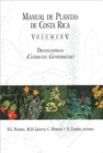 Image for Manual de Plantas de Costa Rica, Volumen V - Dicotiledoneas (Clusiaceae-Gunneraceae)