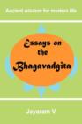 Image for Essays on the Bhagavadgita