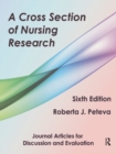 Image for A Cross Section of Nursing Research
