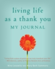 Image for Living Life as a Thank You: My Journal
